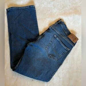 Signature by Levi Strauss Men's Dark Blue Relaxed Jeans